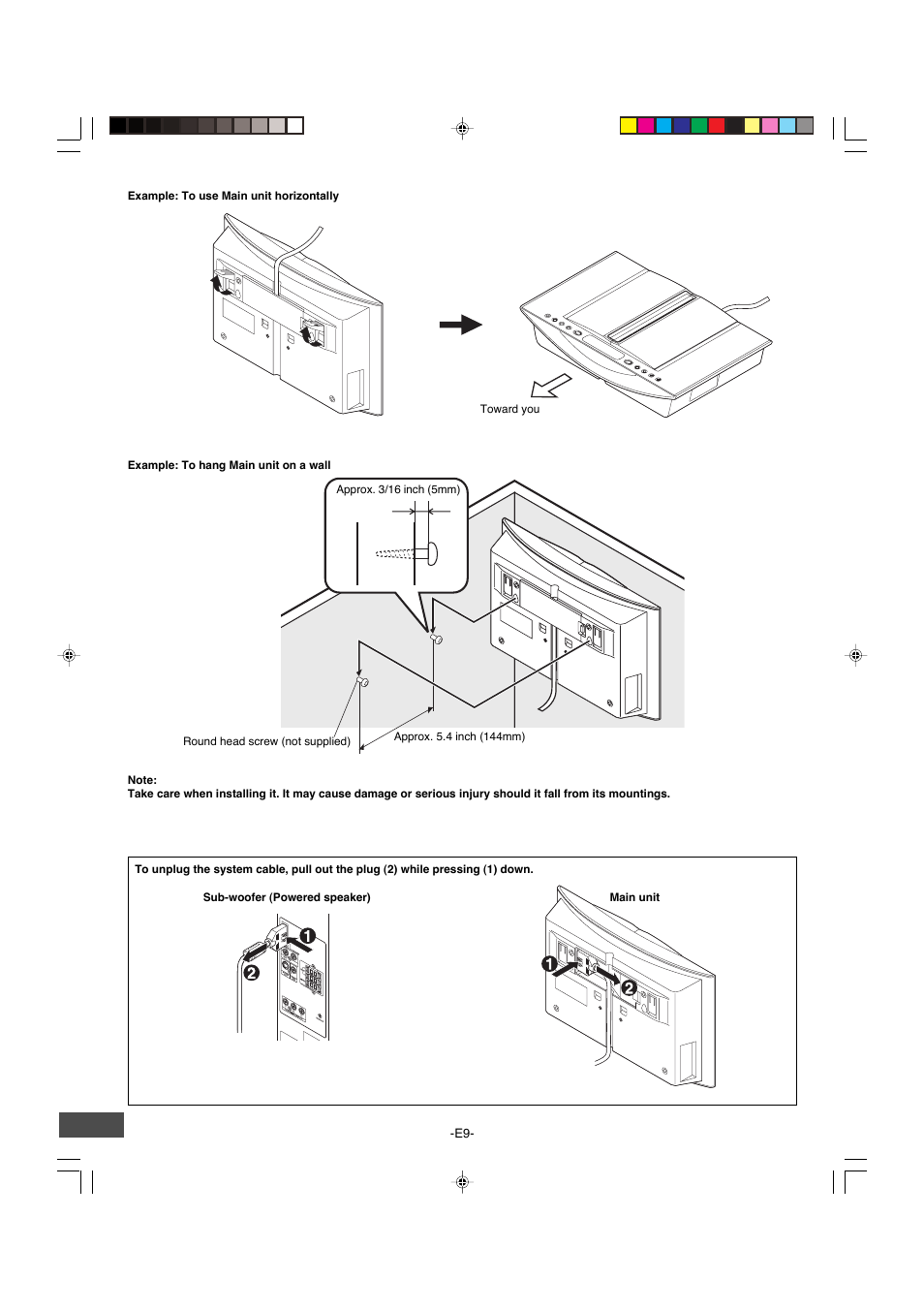 Sanyo DWM-4500 User Manual | Page 10 / 44