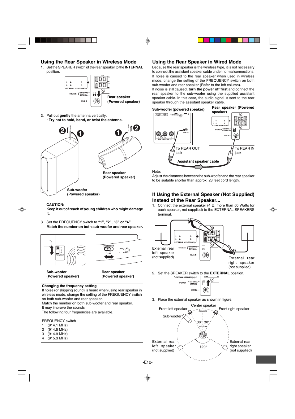 Sanyo DWM-4500 User Manual | Page 13 / 44