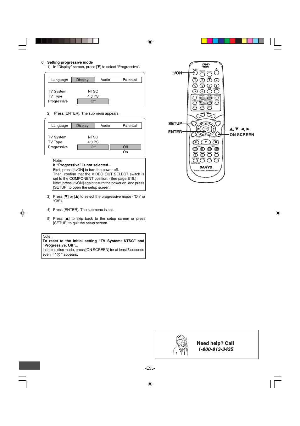 Sanyo DWM-4500 User Manual | Page 36 / 44