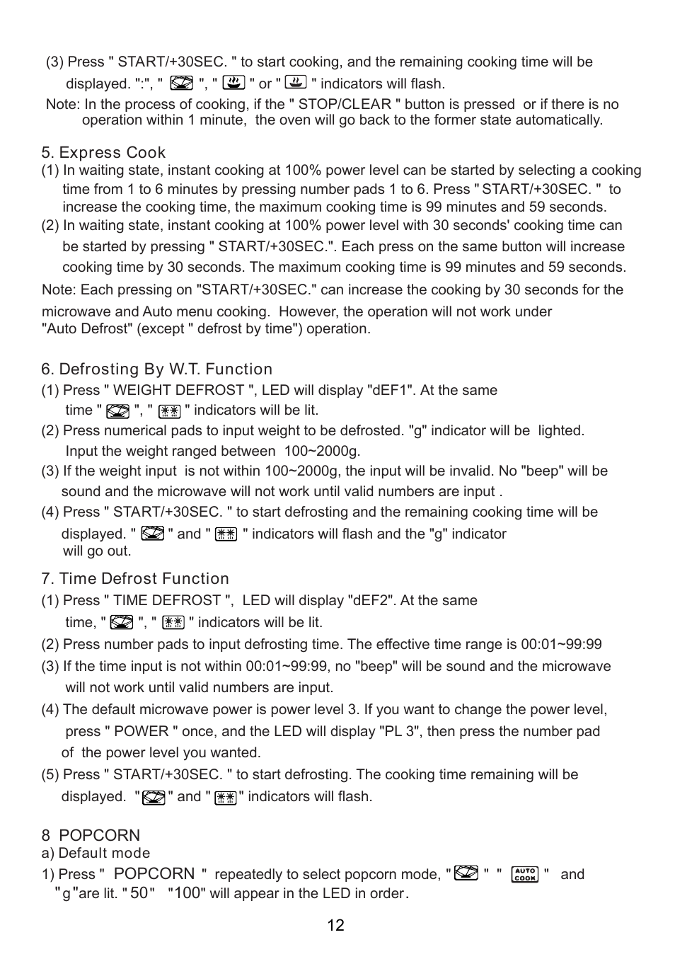 Sanyo EM-S8588V User Manual | Page 13 / 20