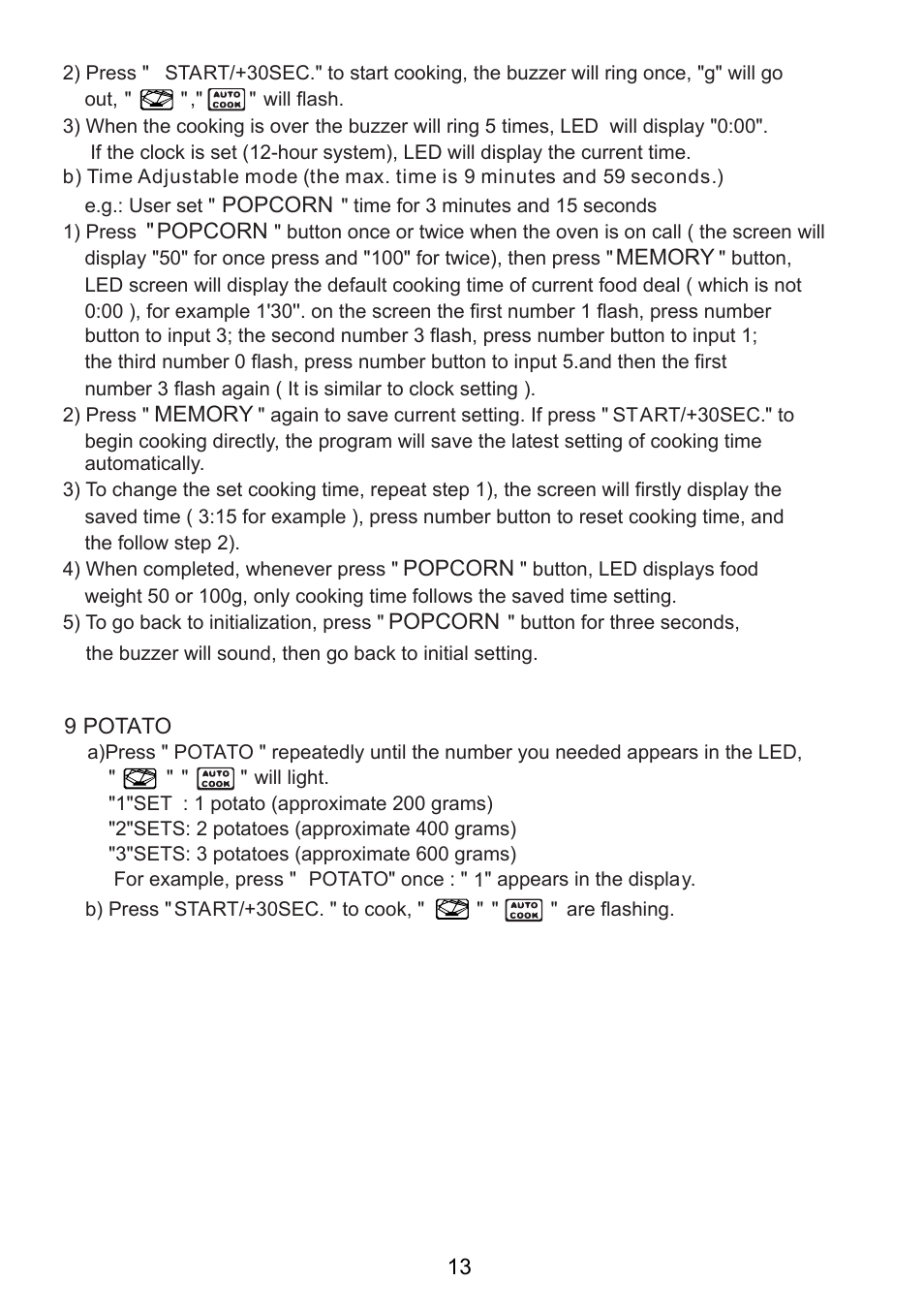 Sanyo EM-S8588V User Manual | Page 14 / 20