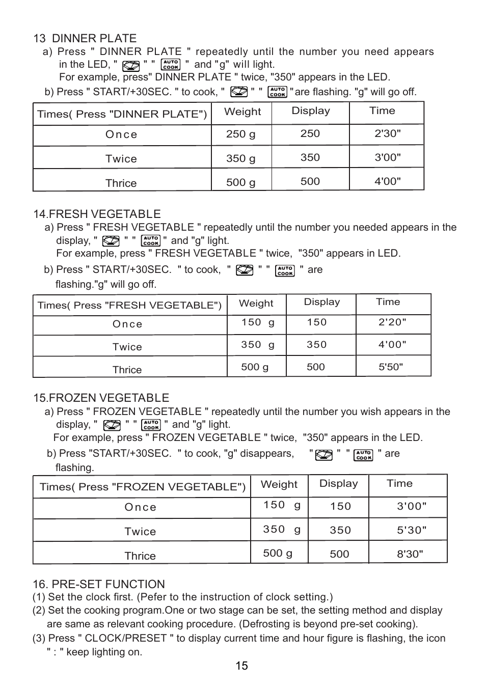 Sanyo EM-S8588V User Manual | Page 16 / 20