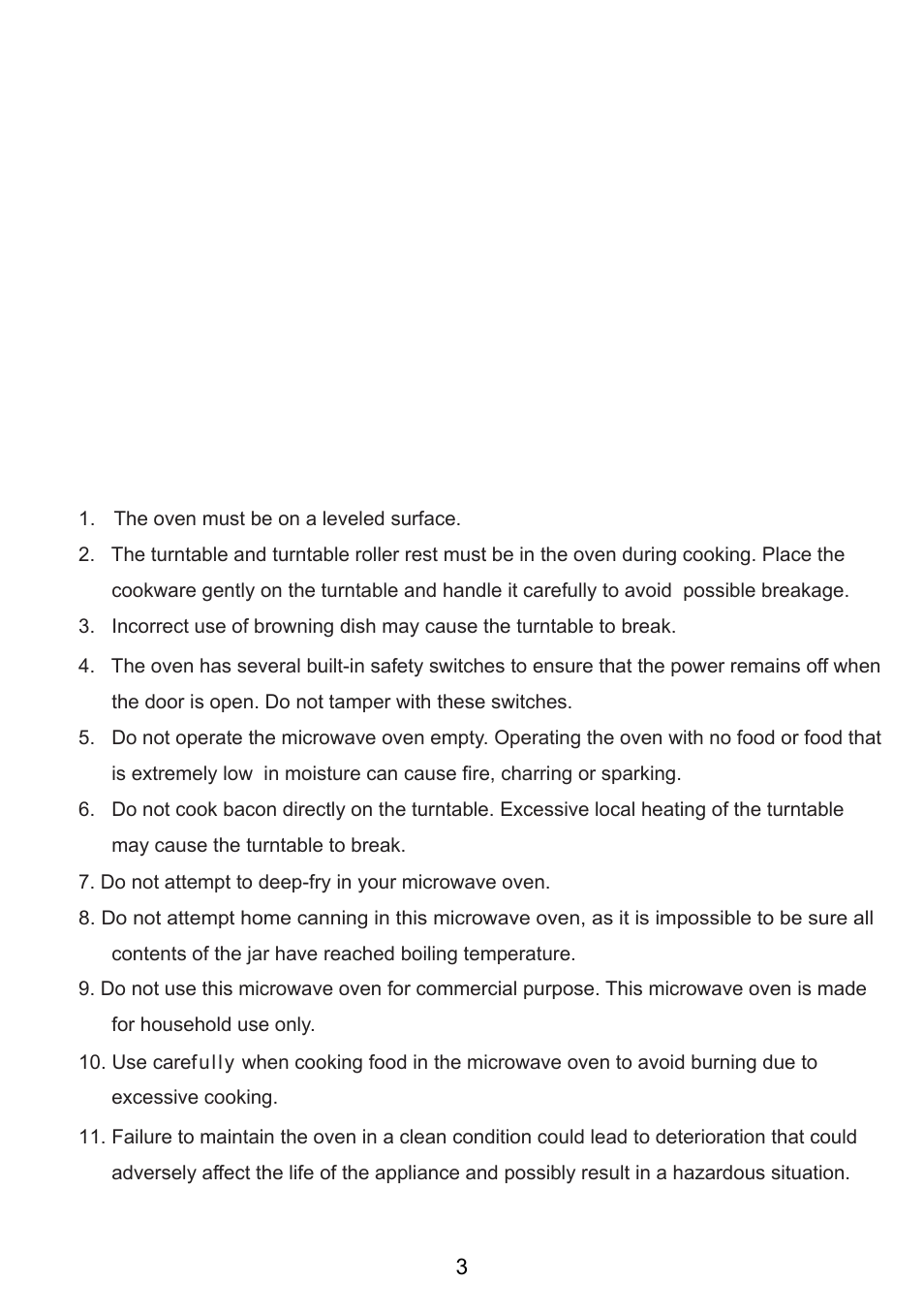 Important safety instructions, Warning | Sanyo EM-S8588V User Manual | Page 4 / 20