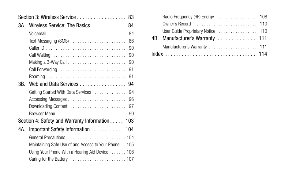 Sanyo MIRRO PLS-3810 User Manual | Page 5 / 126