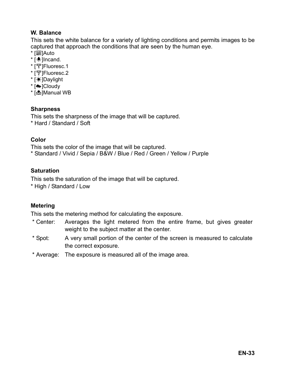 Sanyo VPC-TP1010 User Manual | Page 34 / 48