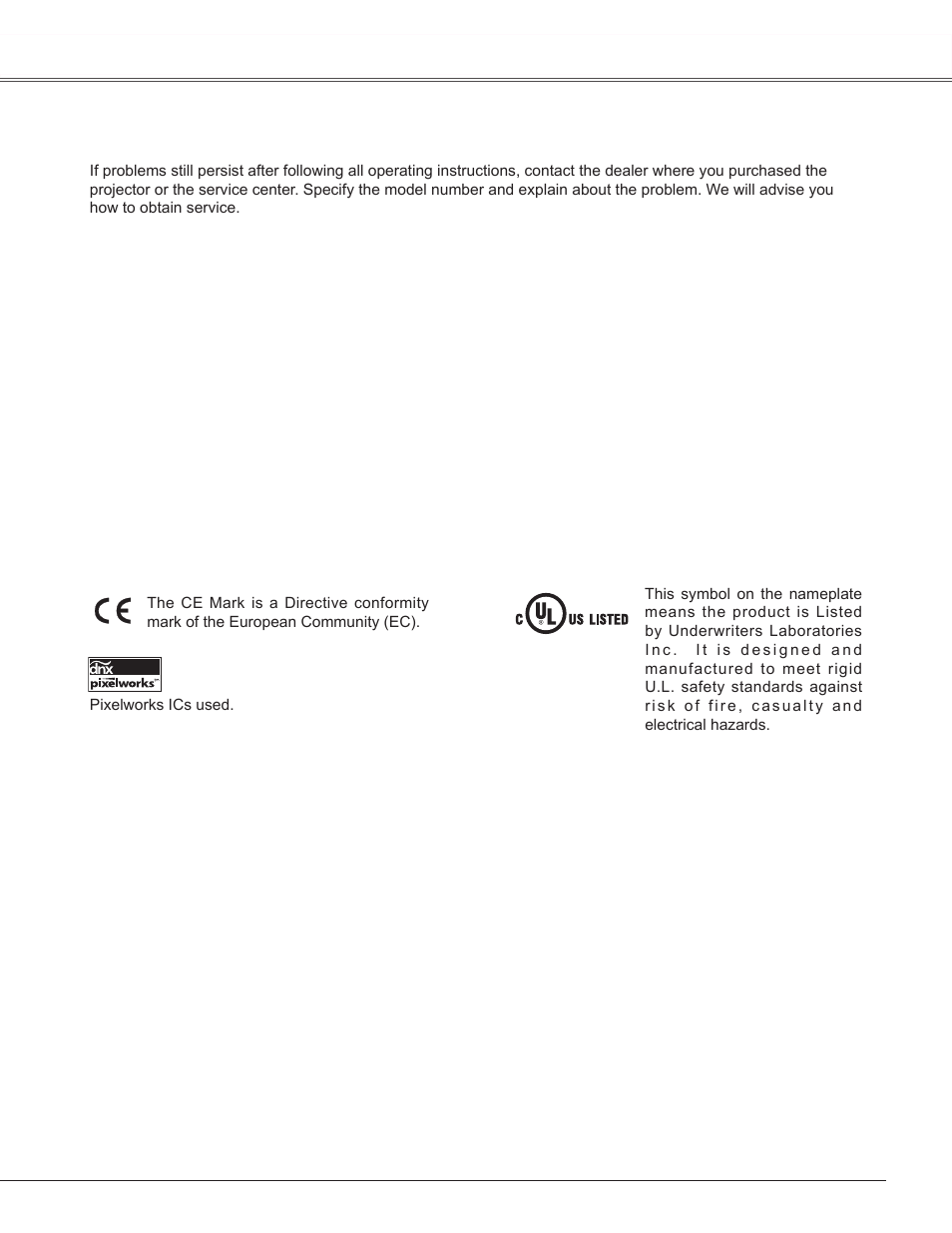 Appendix | Sanyo PLC-WXU300K User Manual | Page 69 / 82