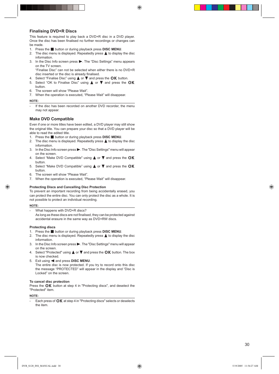 Sanyo DVR-S120 User Manual | Page 31 / 40