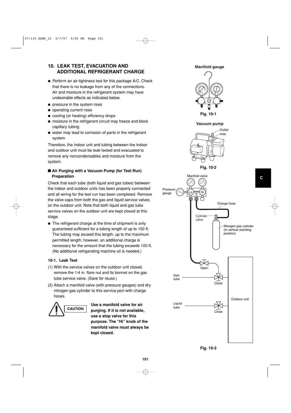 Sanyo C4272R S/C User Manual | Page 101 / 111
