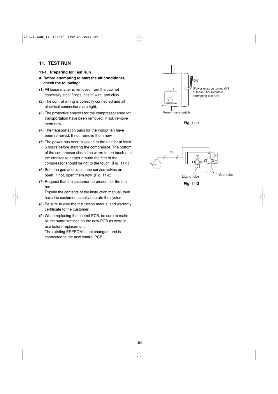 Sanyo C4272R S/C User Manual | Page 104 / 111