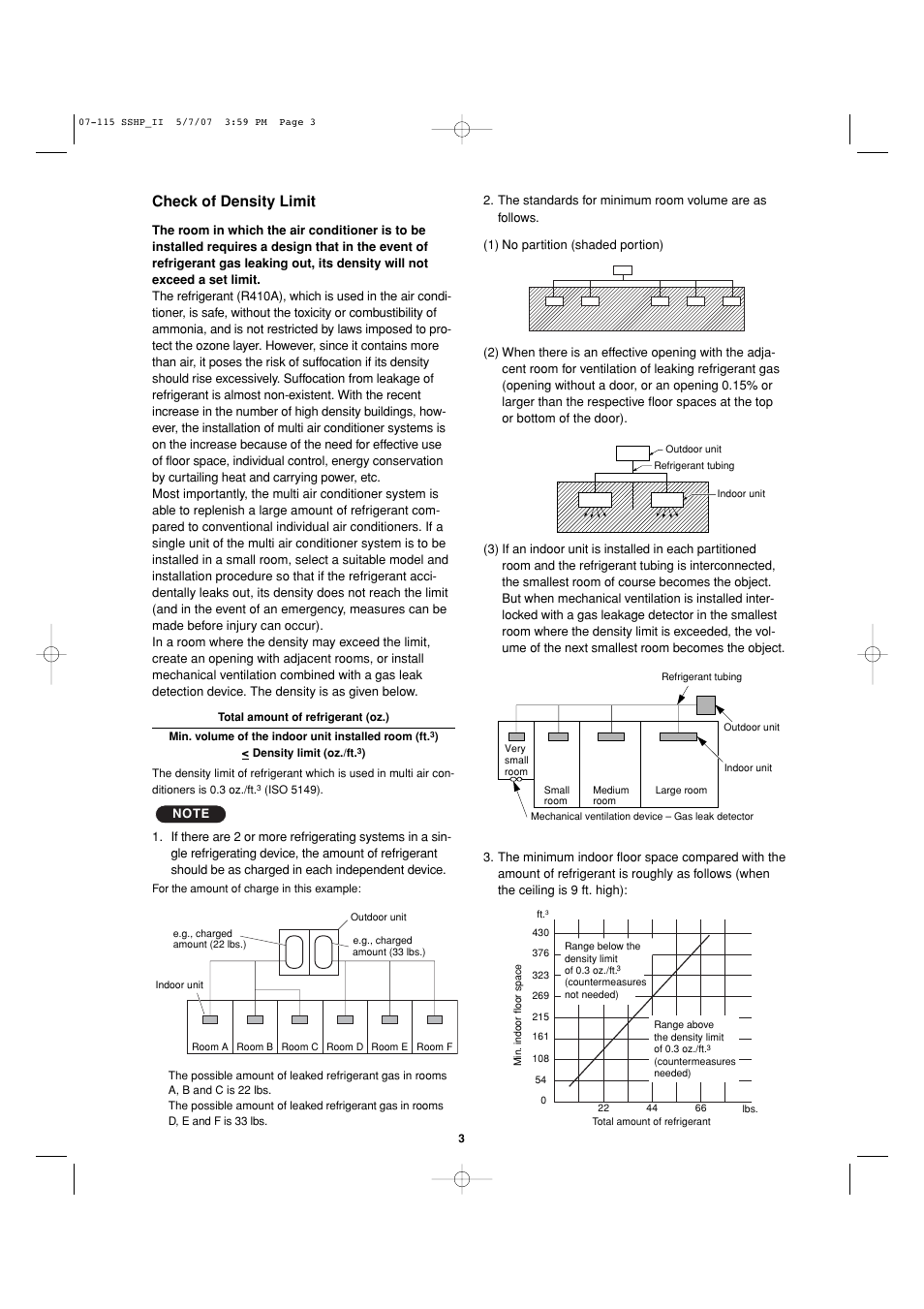 Check of density limit | Sanyo C4272R S/C User Manual | Page 3 / 111
