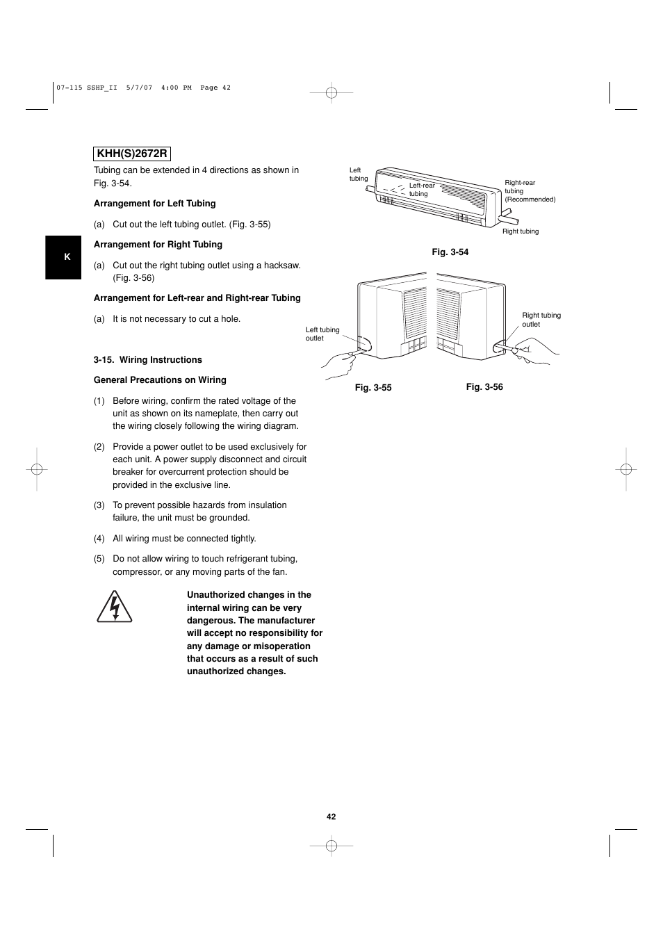 Sanyo C4272R S/C User Manual | Page 42 / 111