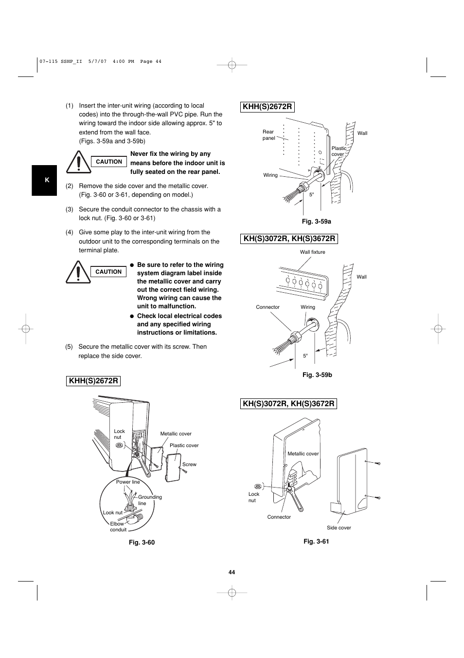 Sanyo C4272R S/C User Manual | Page 44 / 111