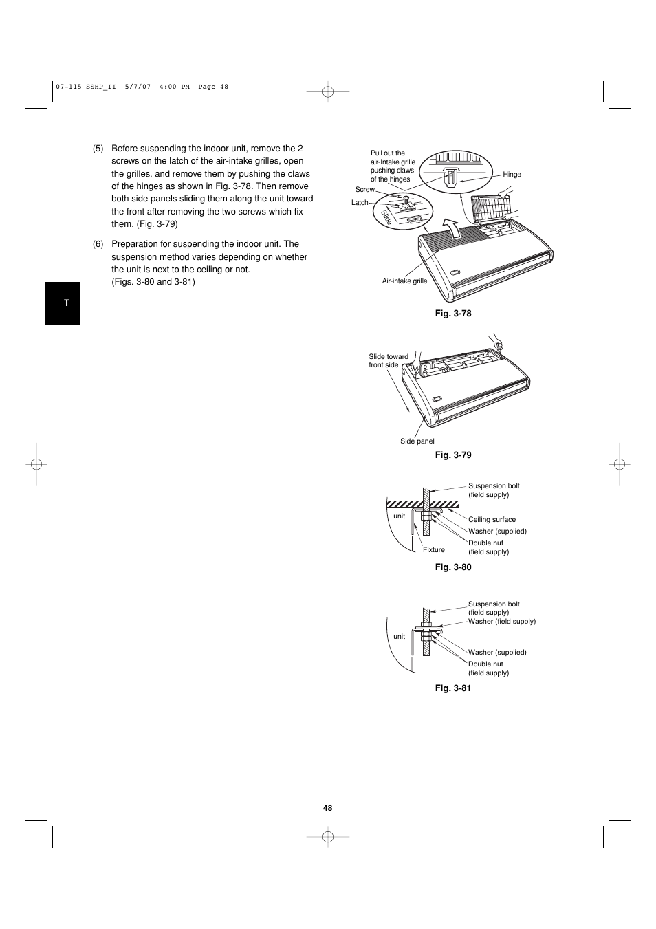 Sanyo C4272R S/C User Manual | Page 48 / 111