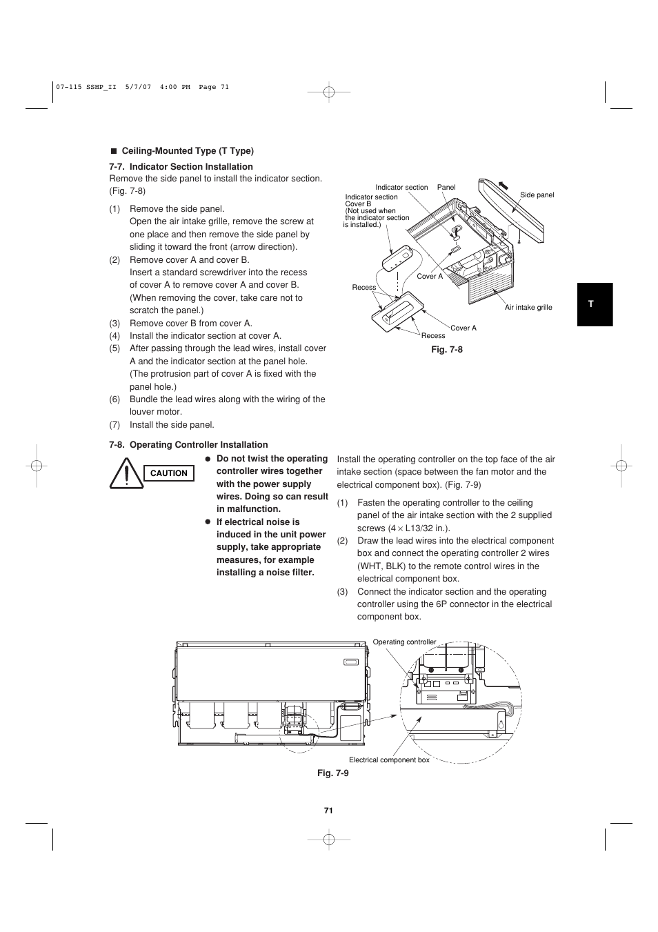 Sanyo C4272R S/C User Manual | Page 71 / 111