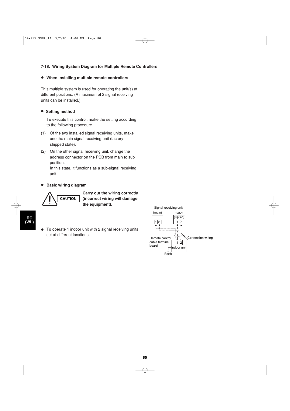 Sanyo C4272R S/C User Manual | Page 80 / 111