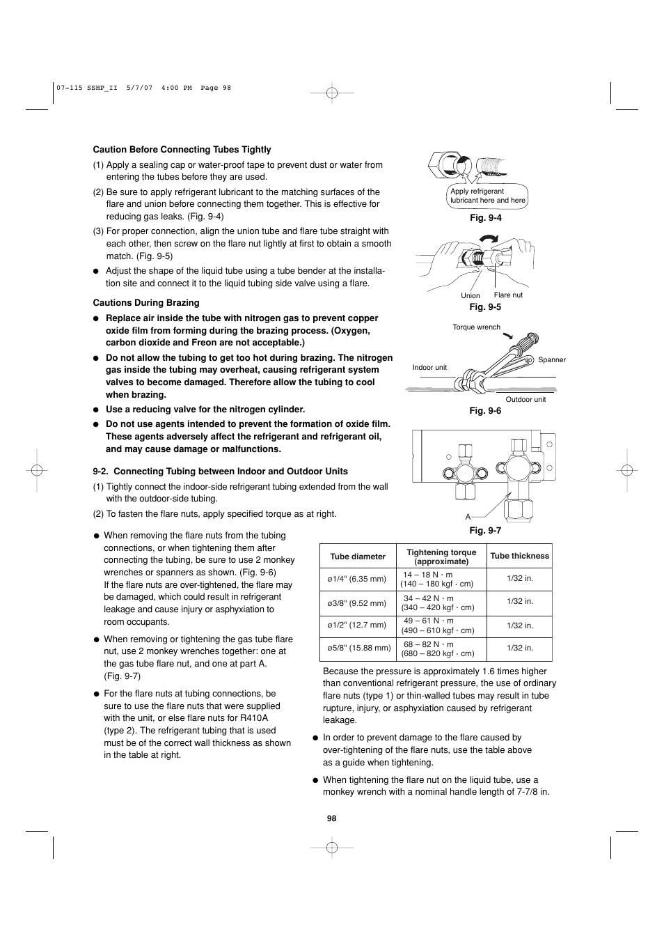 Sanyo C4272R S/C User Manual | Page 98 / 111