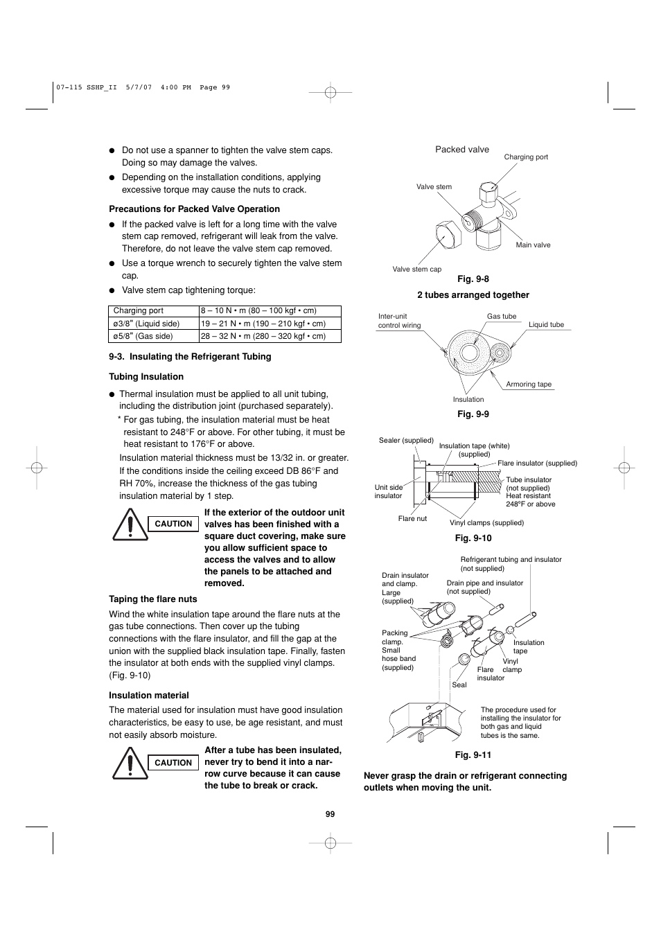 Sanyo C4272R S/C User Manual | Page 99 / 111