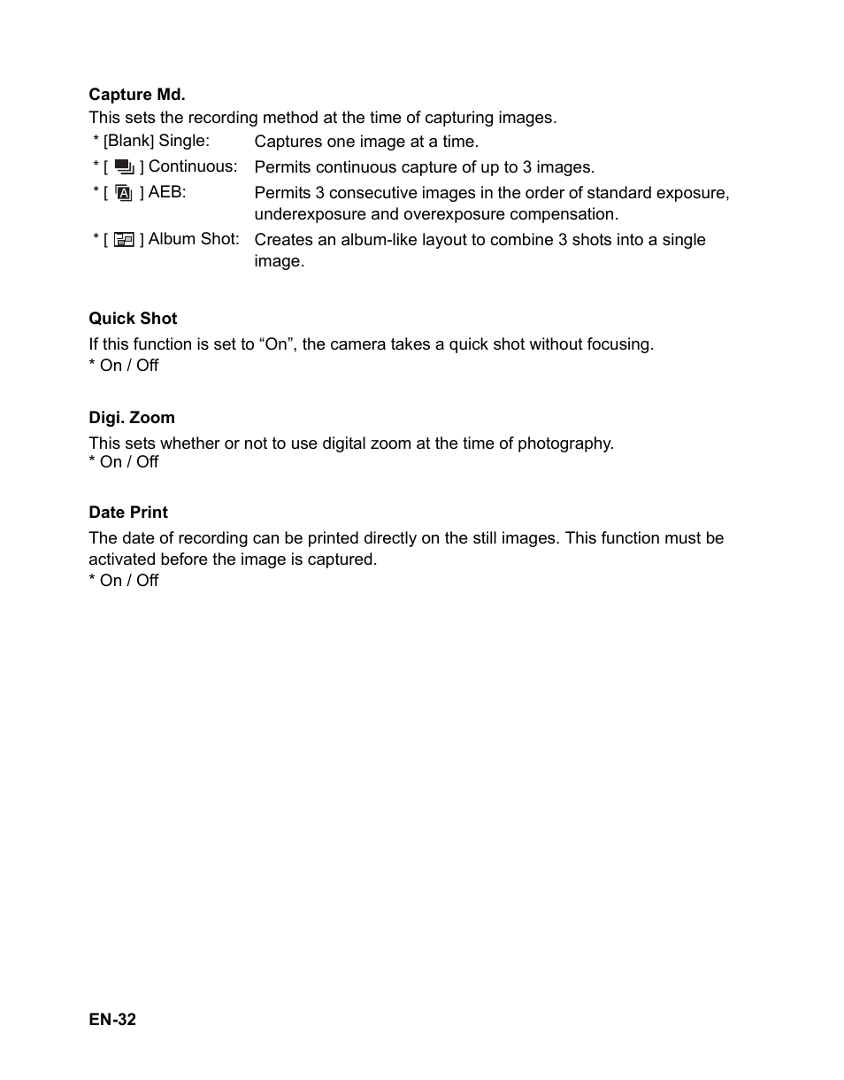 Sanyo VPC-S885 User Manual | Page 33 / 45