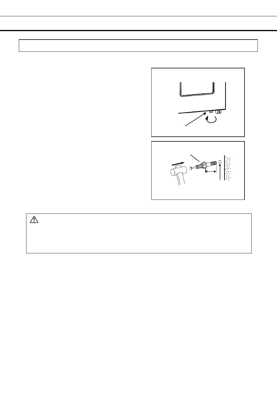 Installation, Warning | Sanyo MBR-704G User Manual | Page 13 / 24