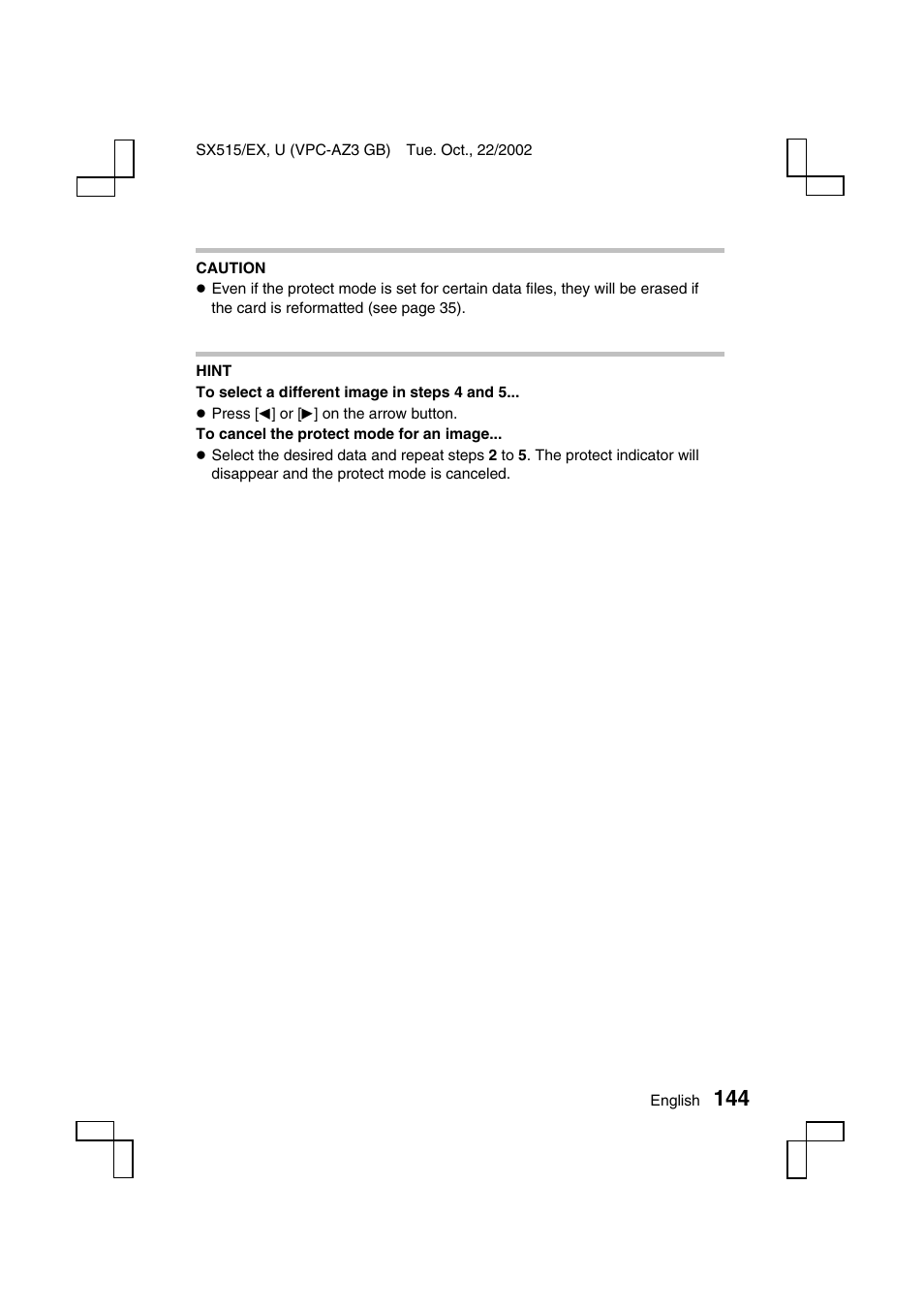 Sanyo VPC-AZ3 EX User Manual | Page 147 / 207