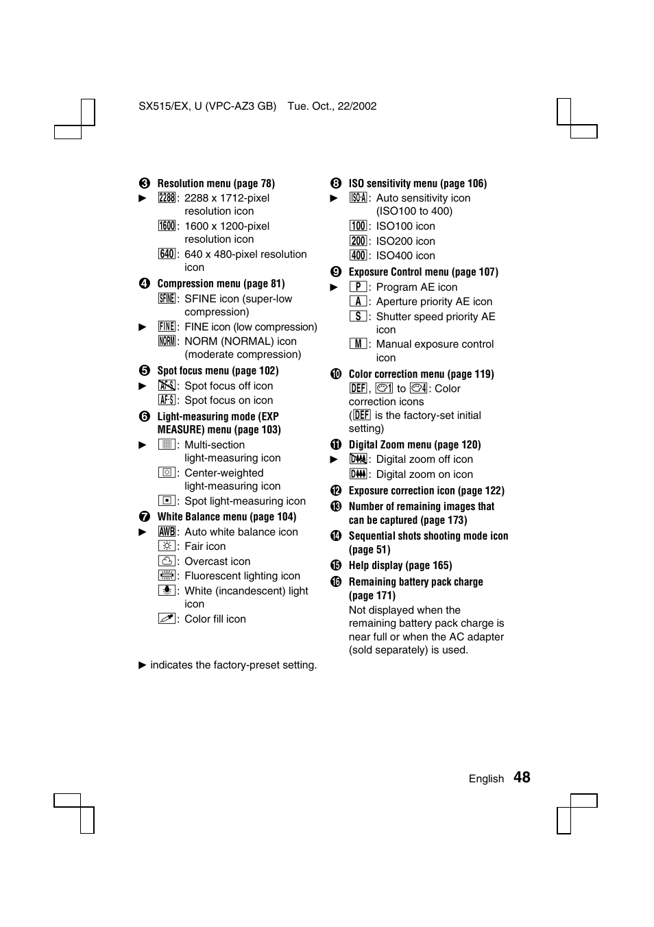 Sanyo VPC-AZ3 EX User Manual | Page 51 / 207