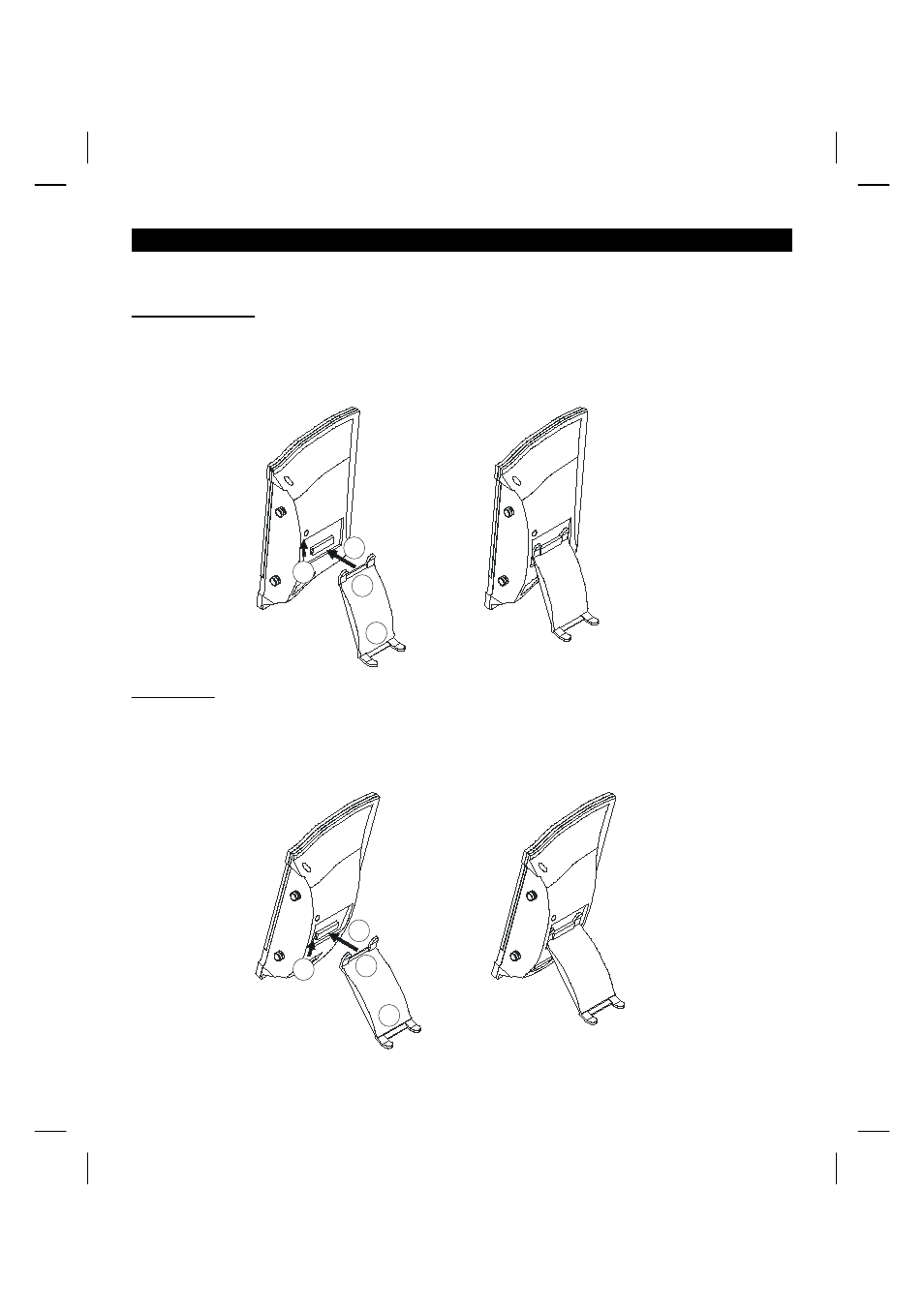Angle adjustment (speakers) | Sanyo DTA-2680 User Manual | Page 11 / 30