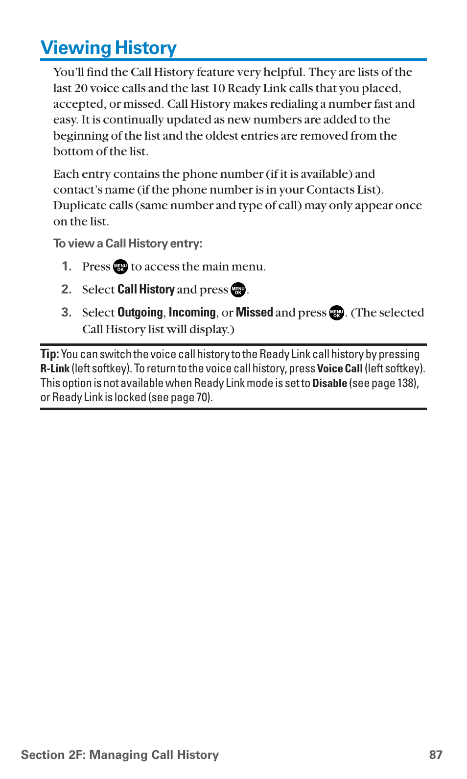 Viewing history | Sanyo SCP-7400 User Manual | Page 100 / 293