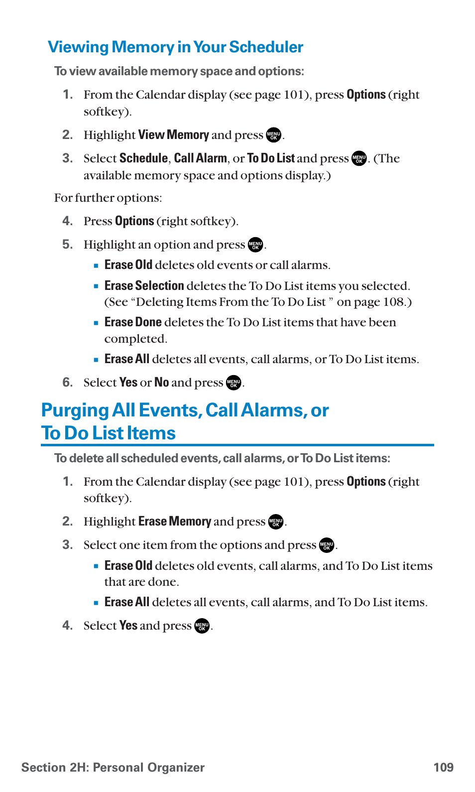 Viewing memory in your scheduler | Sanyo SCP-7400 User Manual | Page 122 / 293