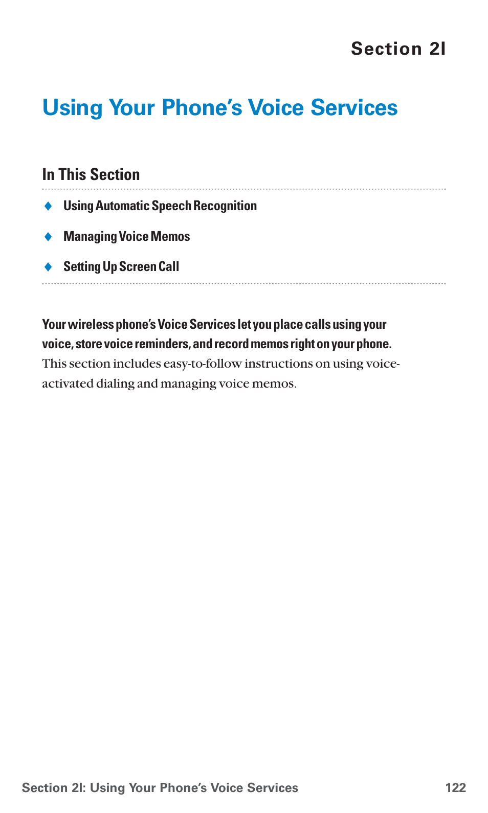 2i. using your phone’s voice services, Using your phone’s voice services | Sanyo SCP-7400 User Manual | Page 135 / 293