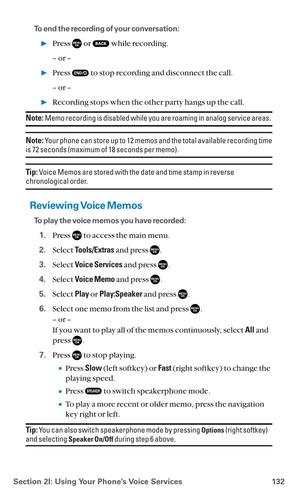 Reviewing voice memos | Sanyo SCP-7400 User Manual | Page 145 / 293