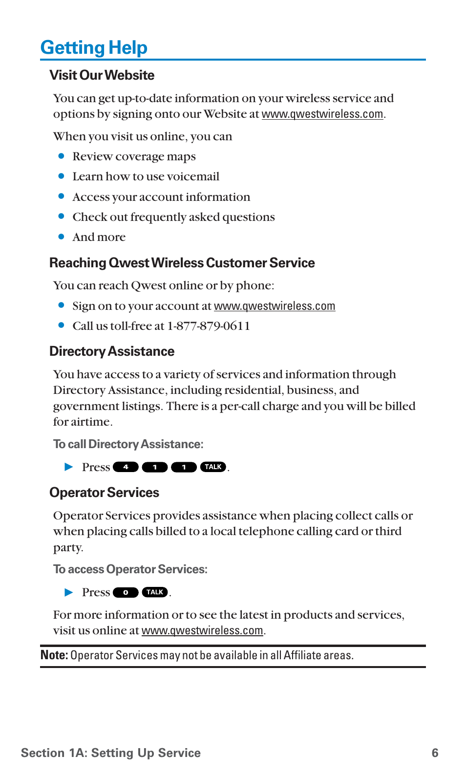 Getting help | Sanyo SCP-7400 User Manual | Page 19 / 293