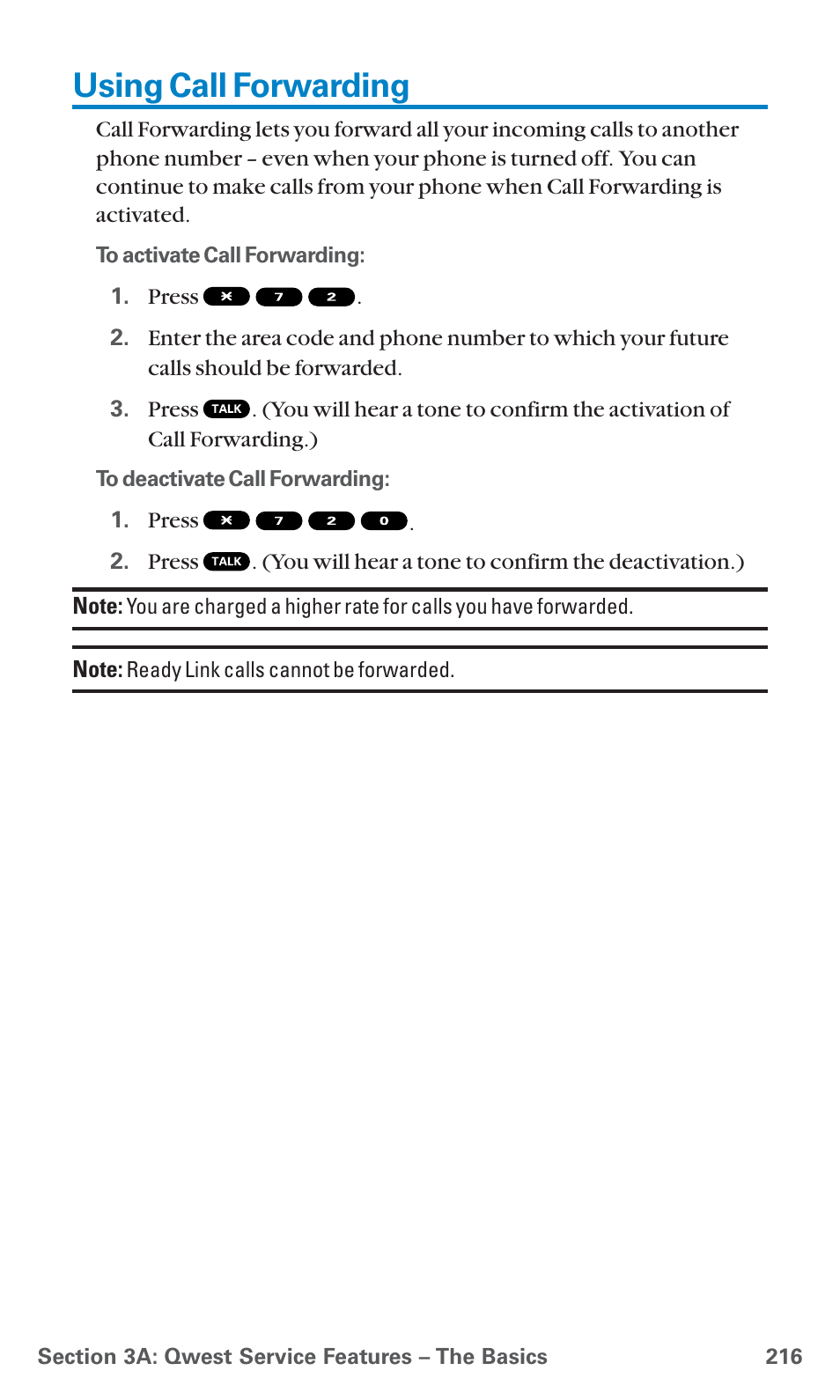 Using call forwarding | Sanyo SCP-7400 User Manual | Page 229 / 293