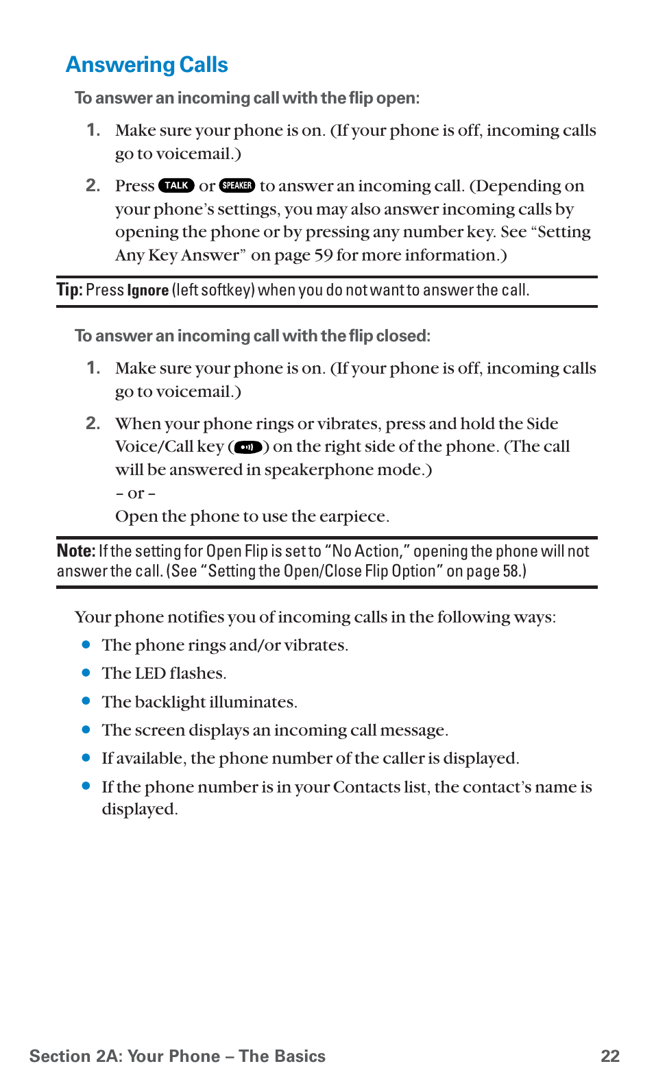 Answering calls | Sanyo SCP-7400 User Manual | Page 35 / 293