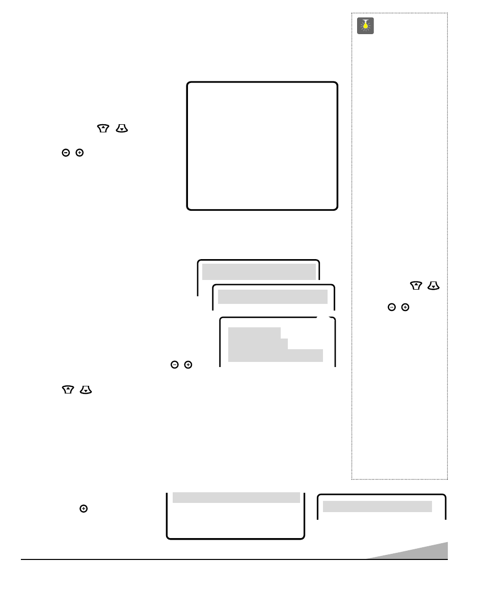 Réglage et mise en place du télécouleur, Conseils | Sanyo DS25320 User Manual | Page 23 / 52