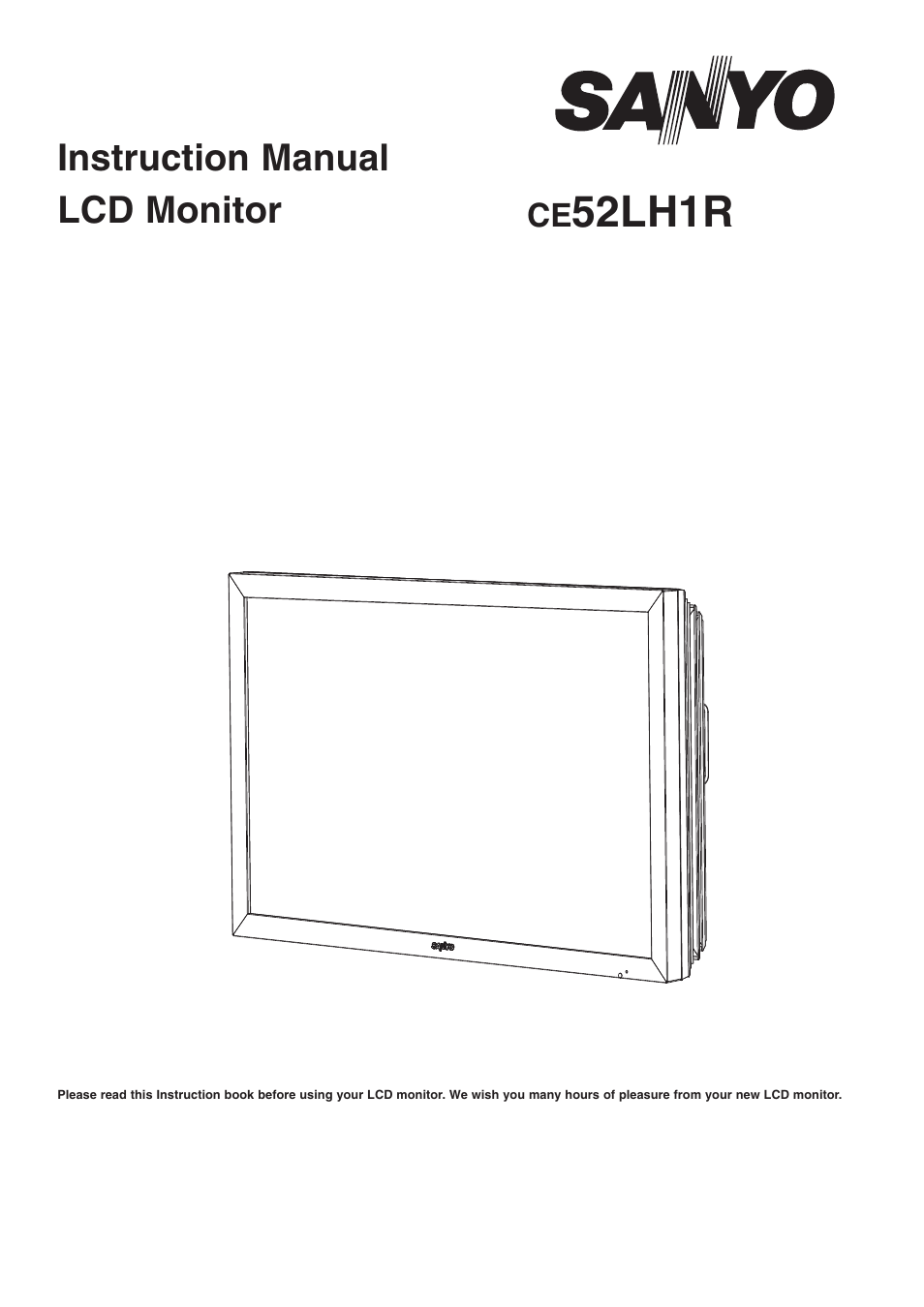 Sanyo CE52LH1R User Manual | 16 pages