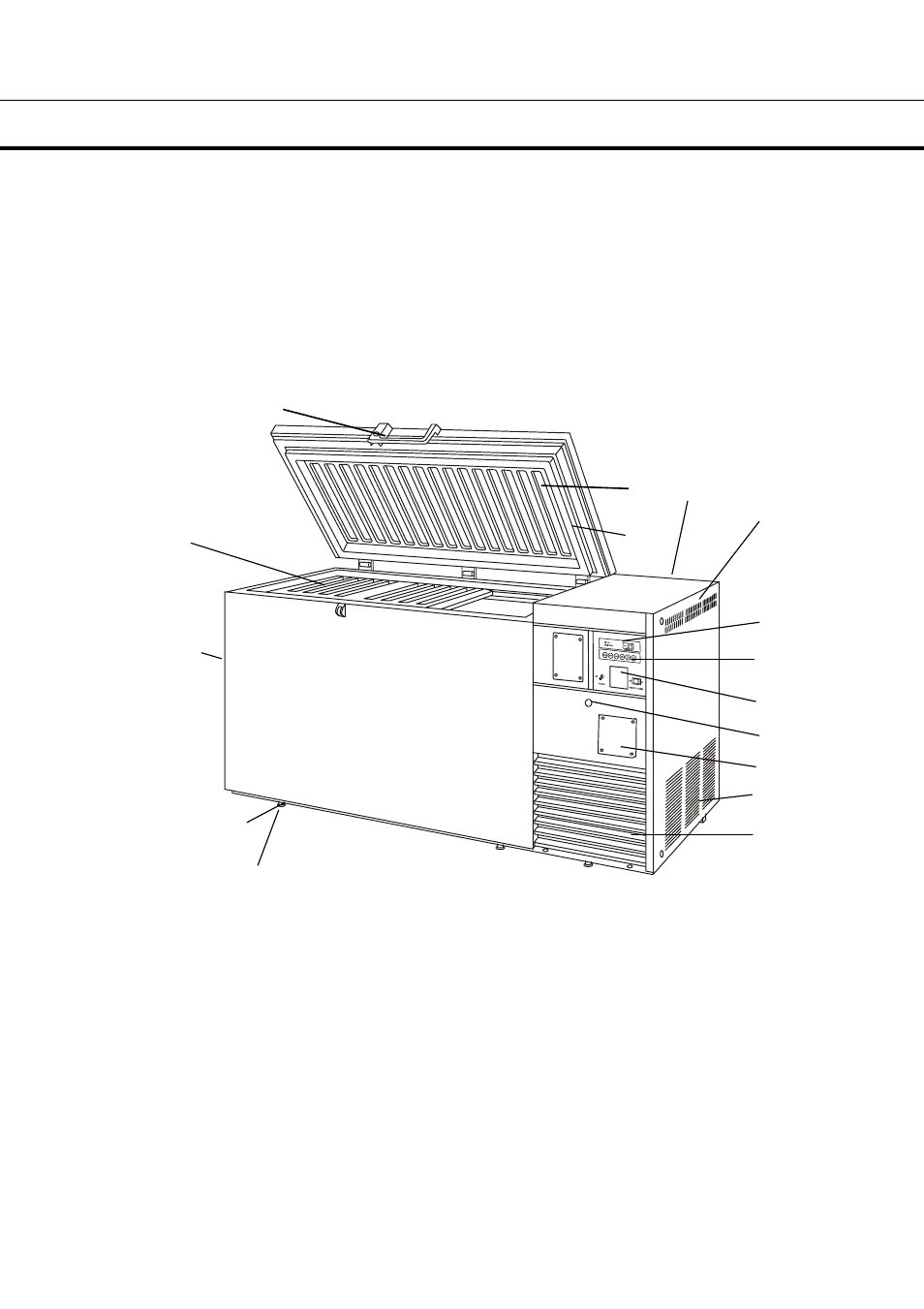 Freezer components, Mdf-593c | Sanyo MDF-593C User Manual | Page 11 / 32