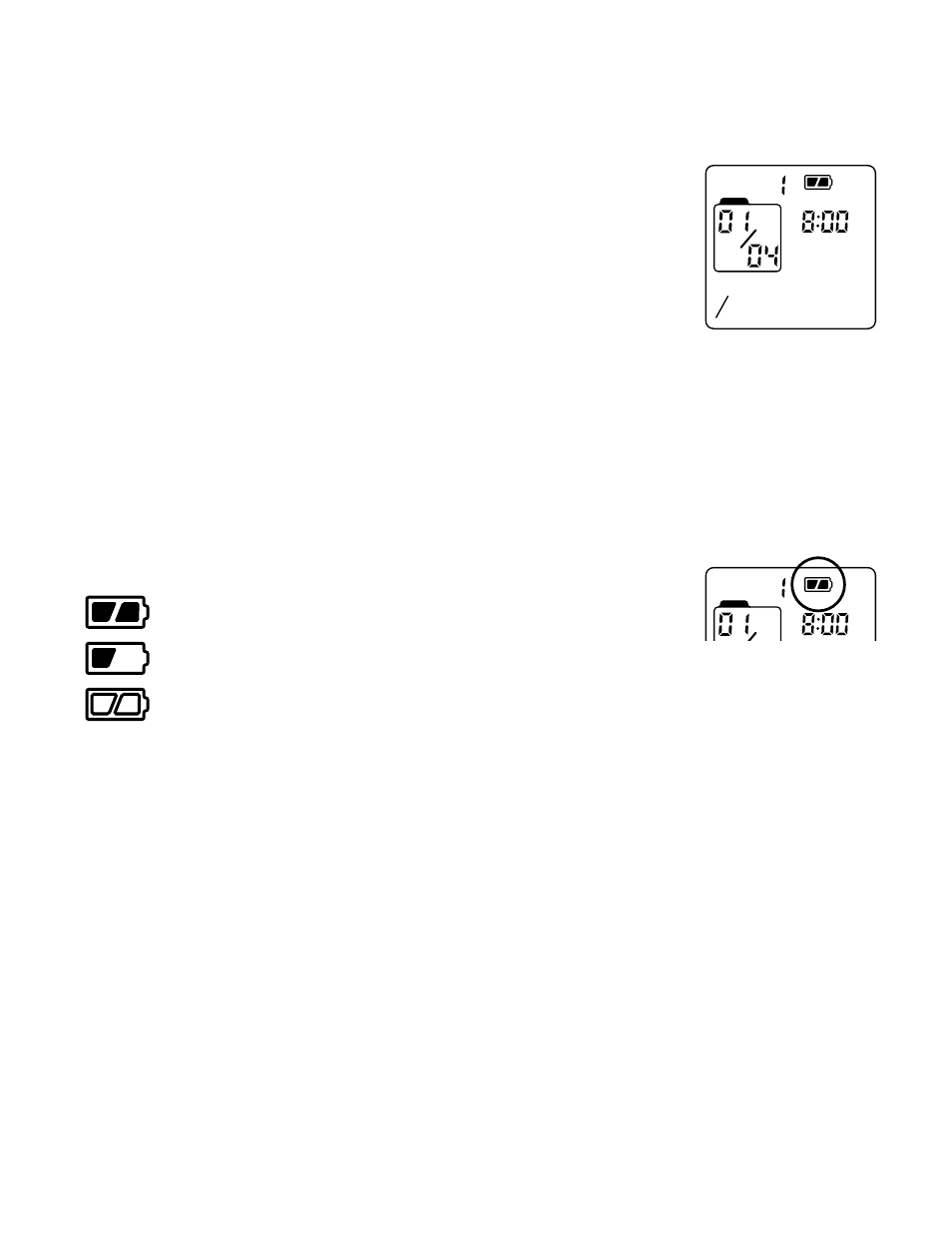Für den anfang | Sanyo ICR-B34 User Manual | Page 18 / 96