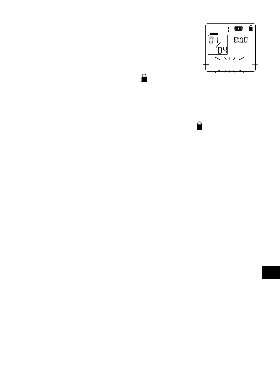 Locked | Sanyo ICR-B34 User Manual | Page 33 / 96