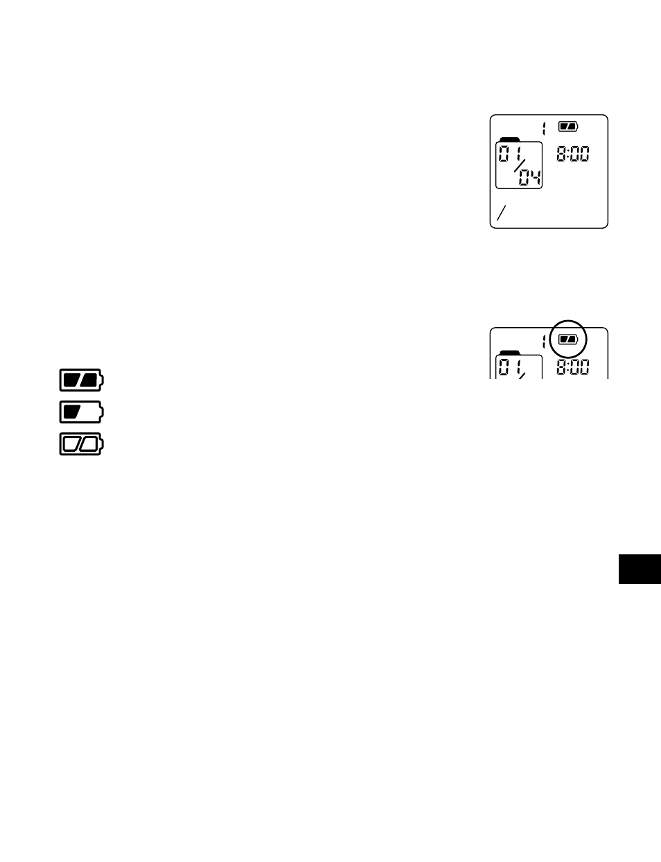 Getting start | Sanyo ICR-B34 User Manual | Page 5 / 96