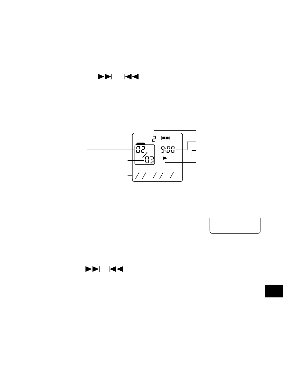 Afspelen, Vol 13 | Sanyo ICR-B34 User Manual | Page 51 / 96