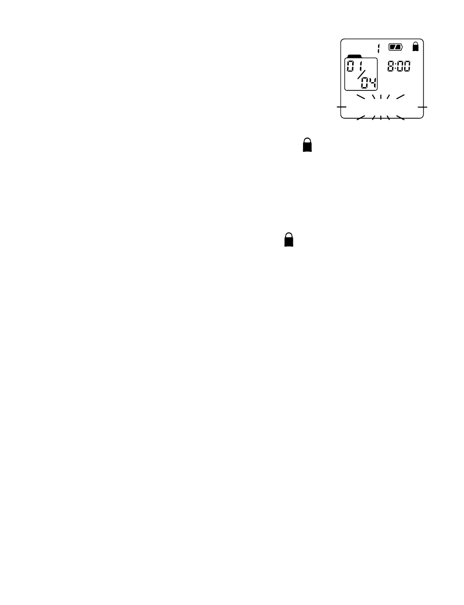 Locked | Sanyo ICR-B34 User Manual | Page 86 / 96