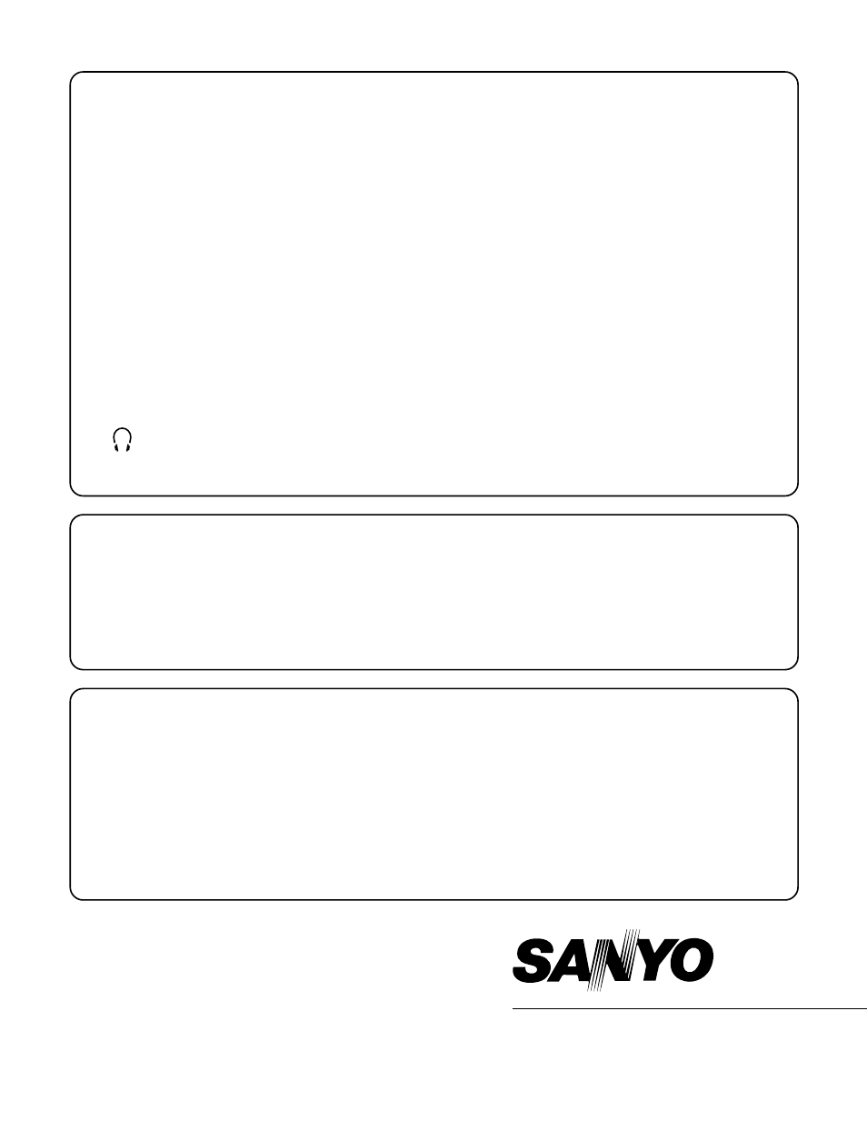 Specifications | Sanyo ICR-B34 User Manual | Page 96 / 96