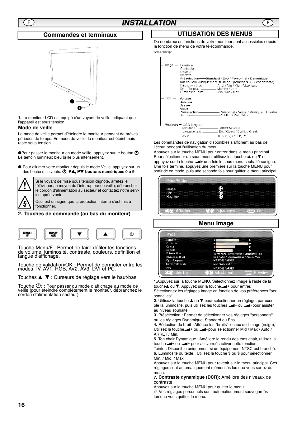 Sanyo CE42SRE1 User Manual | Page 16 / 64