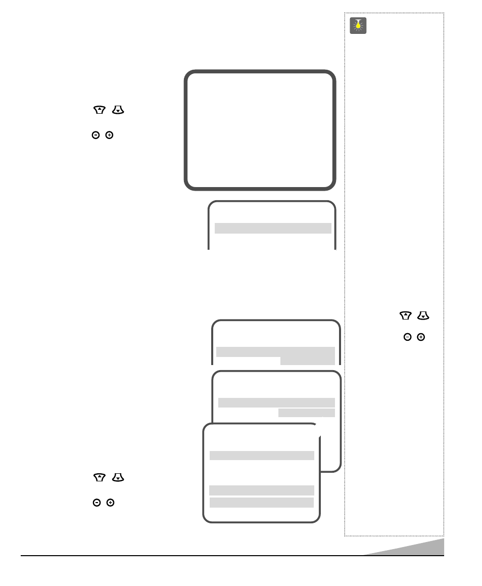 Ajustes del tv, Como hacer los ajustes, Ajuste el modo de audio | Ajuste de imagen/sonido, 43 consejos rápidos, Siga siempre las instrucciones de la pantalla | Sanyo DS19500 User Manual | Page 43 / 56