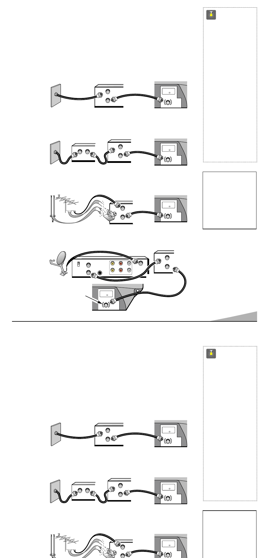 Méthodes de branchement de base, Conseils | Sanyo AVM-1341S User Manual | Page 19 / 48