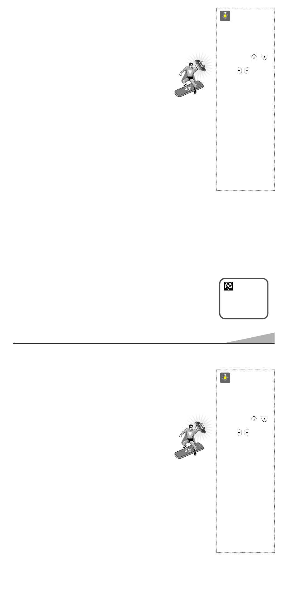 Renseignements sur le guide v, Conseils, Types de programmes devant être classifiés | C 34 | Sanyo AVM-1341S User Manual | Page 25 / 48