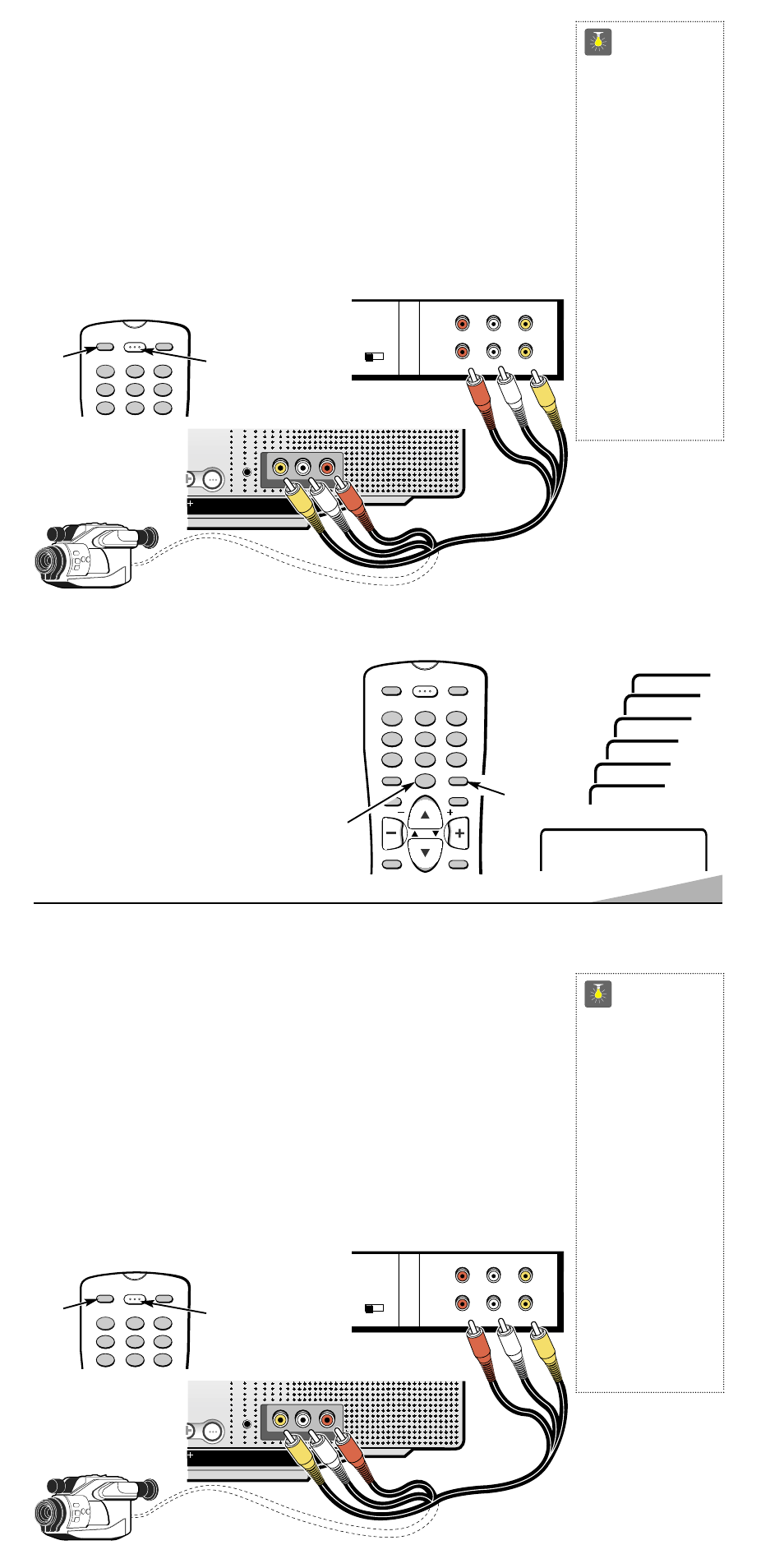 Setting the sleep timer, Quicktips | Sanyo AVM-1341S User Manual | Page 9 / 48