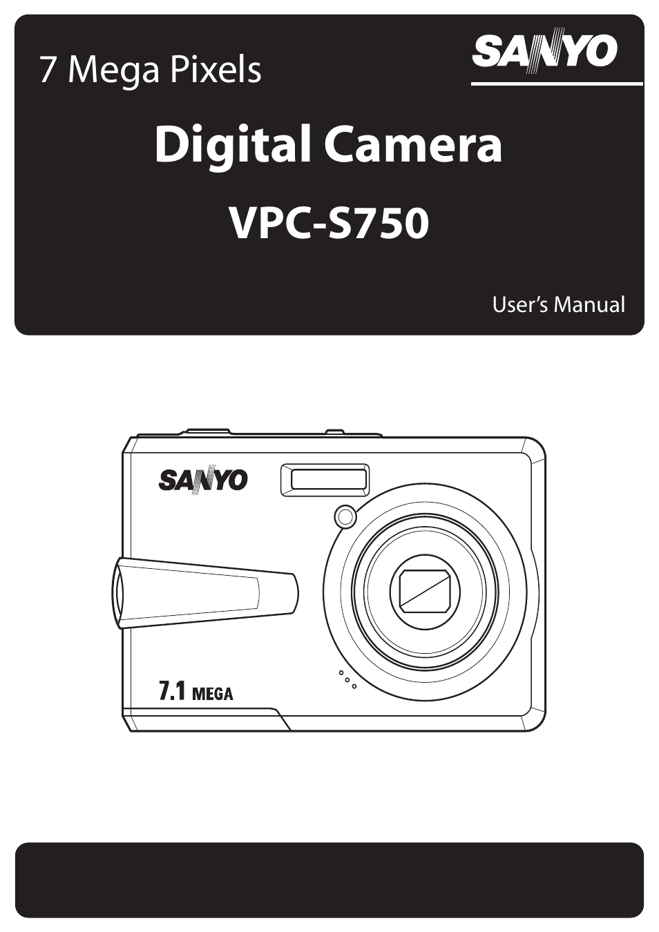Sanyo VPC-S750 User Manual | 63 pages