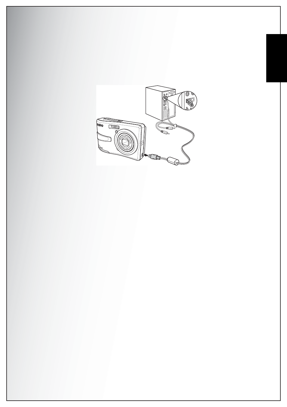 Transferring photos/videos to your pc, English | Sanyo VPC-S750 User Manual | Page 49 / 63