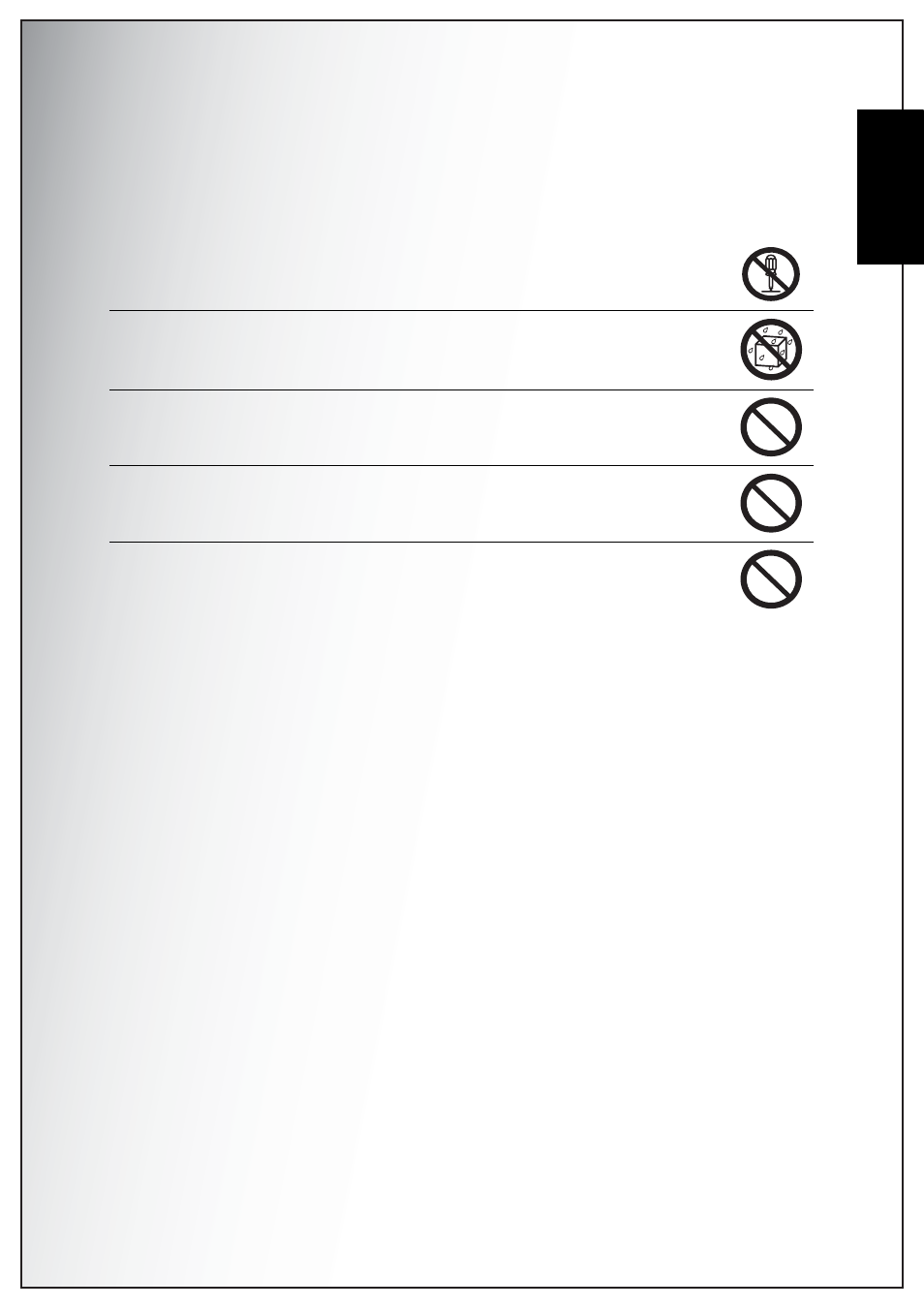 Safety instructions, Warning, English | Sanyo VPC-S750 User Manual | Page 5 / 63